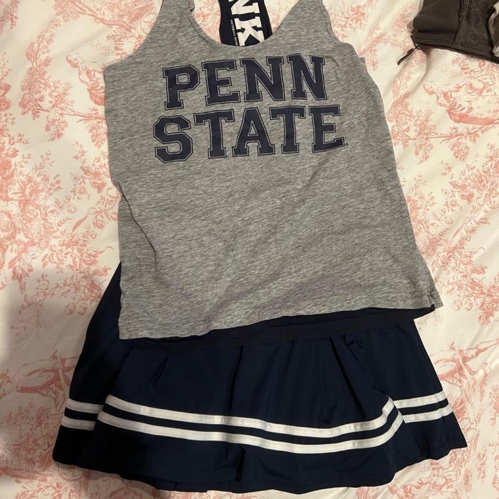 Penn State Gameday Tailgate Outfit Set (skirt and top)